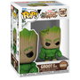 Funko Figura POP Marvel We Are Groot - Groot as Hulk, Figura Vinilo 9cm en Caja Regalo