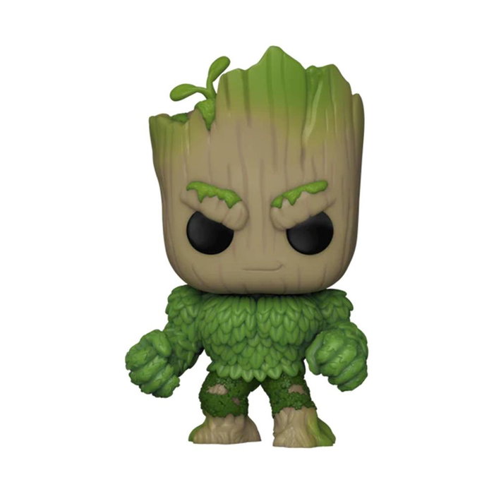 Funko Pop Marvel We Are Groot Groot como Hulk Funko Pop Marvel We Are Groot Groot como Hulk