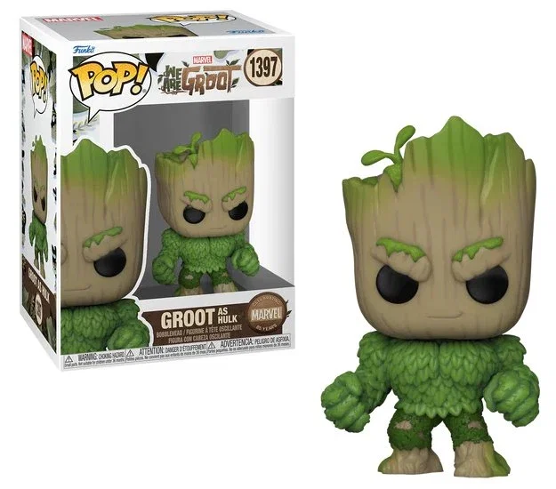 Funko Figura POP! Marvel We Are Groot Groot as Hulk Funko Figura POP! Marvel We Are Groot Groot as Hulk
