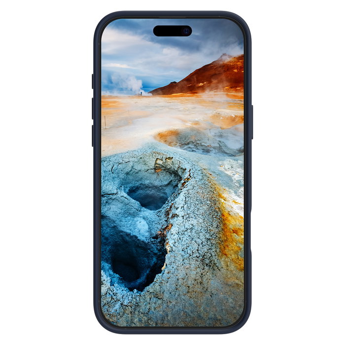 dbramante 1928 Iceland Ultra D3O MagSafe Funda para iPhone 16, iPhone 15 Pro 6.1", Azul