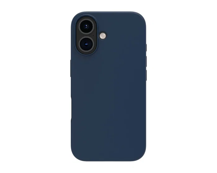Dbramante1928 Funda para iPhone 16 (15,5 cm / 6.1") - Azul - Compatible con MagSafe, Tecnología D3O Ultra, Resistente a Impactos (hasta 4m) y Polvo