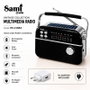SAMI Radio Sami Vintage 3 bandas solar/batería multimed