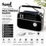 SAMI Radio Sami Vintage 3 bandas solar/batería multimed