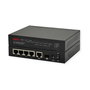 ROLINE Conmutador Ethernet Gigabit 21.14.3524 - 5 Puertos 10/100/1000 + 1 Puertos SFP + 4 Puertos PoE+ para Red Empresarial