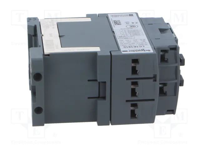 SCHNEIDER ELECTRIC LC1E1810BD Easy TeSys Contactor 3-polar 18A 24VDC SCHNEIDER ELECTRIC LC1E1810BD Easy TeSys Contactor 3-polar 18A 24VDC