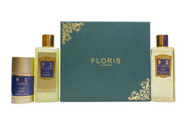 Floris Cefiro Gift Set 250ml Shower Gel + 250ml Shampoo + 75ml Deodorant Stick