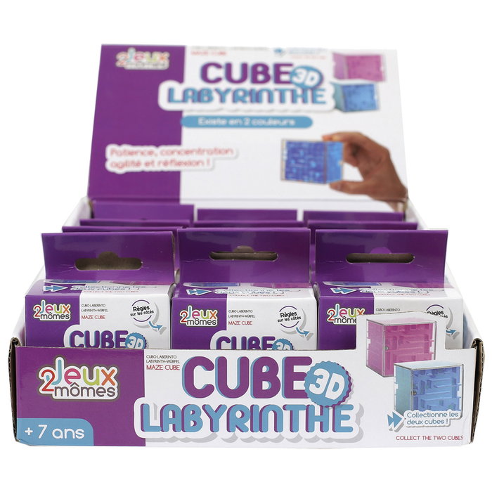 Jeux 2 momes - Cubo Laberinto - Juego de Mesa - Colección Seche Pleure Jeux 2 momes - Cubo Laberinto - Juego de Mesa - Colección Seche Pleure