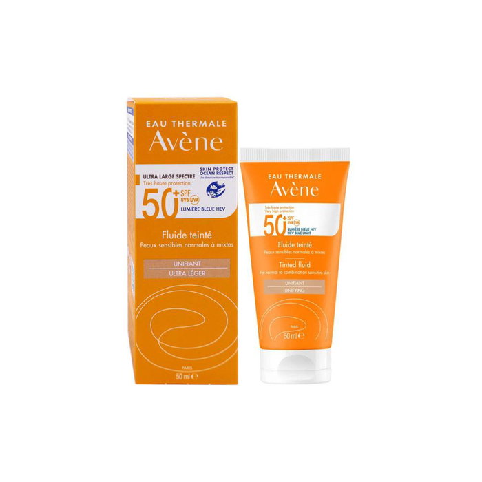 Avène Solaire Haute Protection Fluido Color SPF50+ 50 ml