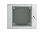 Lanberg Armario Rack de Pared 19 de 9U 600x600 mm Gris