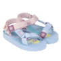 Sandalias Infantiles Frozen Azul 25