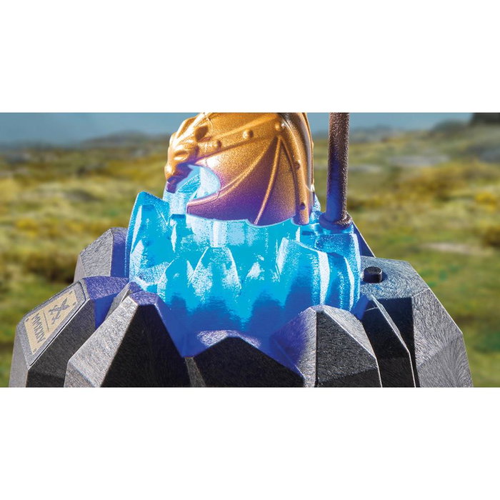 Playmobil Guardia Acorazado Novelmore con Caballo y Cañón para Niños a partir de 4 Años