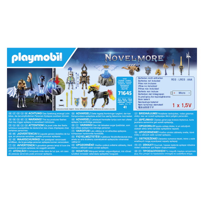 Playmobil Guardia Acorazado Novelmore 71645