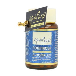 Estado Puro Echinacea Duo C+D 30 Cápsulas Vegetales - Equinácea Purpurea, Angustifolia y Pallida