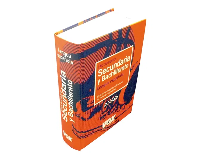 Vox Diccionario Secundaria y Bachillerato Español, 27400 Entradas, 56600 Significados, Conjugación Verbos, 1472 Páginas
