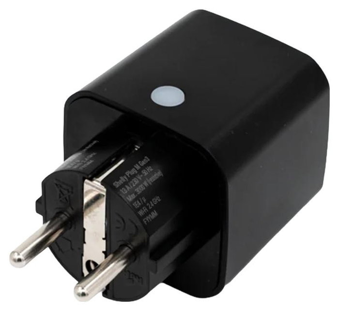 Shelly Plug M Gen3 Negro Shelly Plug M Gen3 Negro
