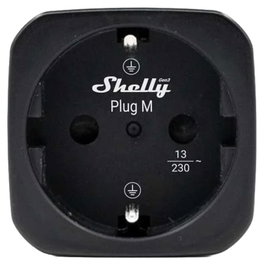 Shelly Plug M Gen3 Negro