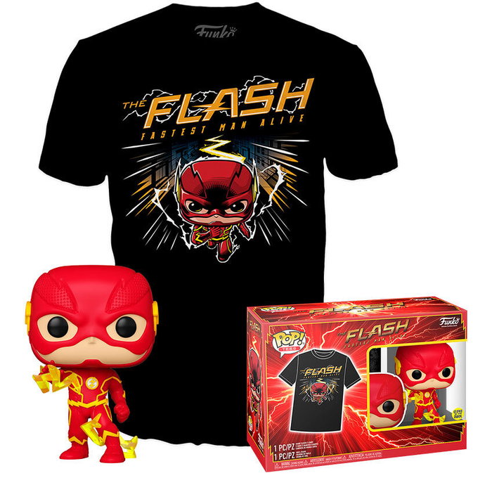 FUNKO Set figura POP & Tee DC Comics The Flash XL FUNKO Set figura POP & Tee DC Comics The Flash XL