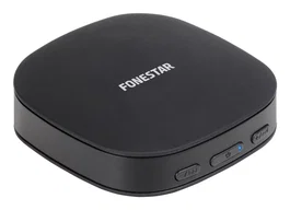 Fonestar BT-CONVERTER-MULTI Transmisor de Audio Inalámbrico Bluetooth, Negro, Batería Recargable 350 mAh, 14h Autonomía
