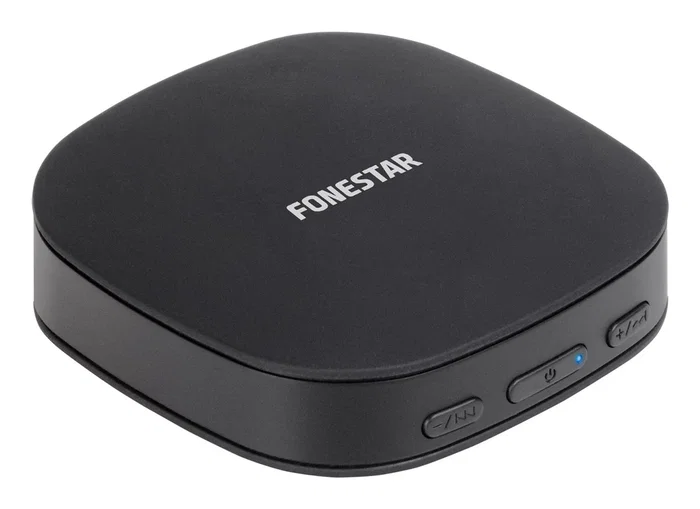 Fonestar BT-CONVERTER-MULTI Transmisor de Audio Inalámbrico Bluetooth, Negro, Batería Recargable 350 mAh, 14h Autonomía