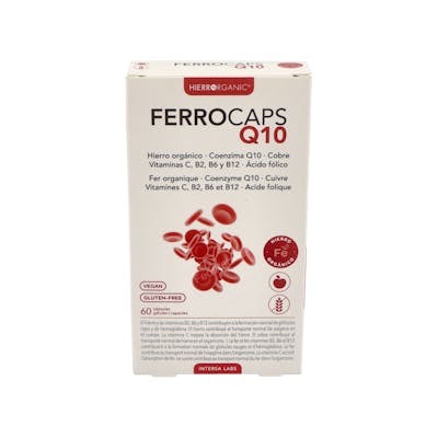 INTERSA FERROCAPS Q10 60 cápsulas