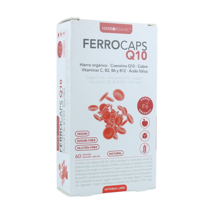 INTERSA Ferrocaps Q10 60 cápsulas
