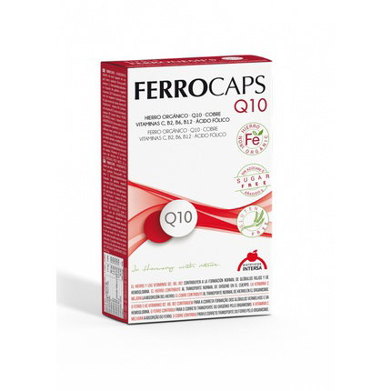 INTERSA FERROCAPS Q10 60 Cápsulas INTERSA FERROCAPS Q10 60 Cápsulas