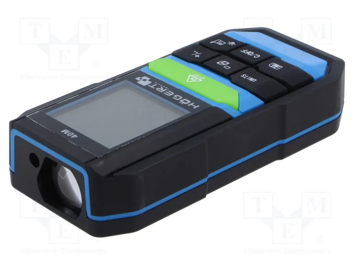 HÖGERT TECHNIK Telémetro Láser LCD 50mm-40m HÖGERT TECHNIK Telémetro Láser LCD 50mm-40m