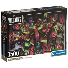 Clementoni Puzzle Villanas Disney 1500 Piezas 59,2x84,3cm