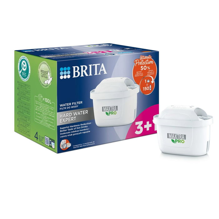 Brita Maxtra PRO Hard Water Expert 3+1 szt. Pack de Filtros