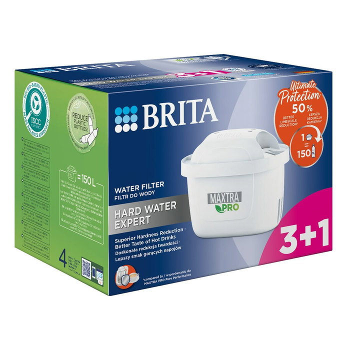 Brita Maxtra PRO Hard Water Expert 3+1 szt. Pack de Filtros