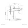 Neomounts DS45-430BL16 Soporte de mesa para TV 37-70 pulgadas Negro