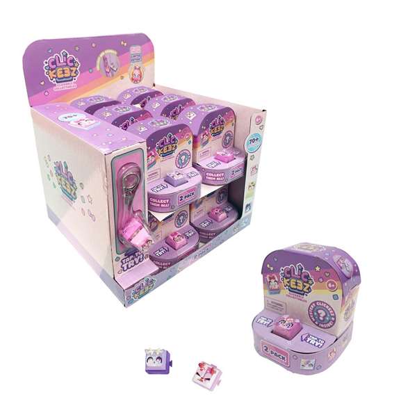 Bizak Teclas Infantiles Clickeez Twin, Más de 70 Combinaciones, Español, 6 Años