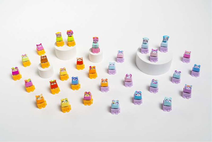 Bizak Teclas Infantiles Clickeez Twin, Más de 70 Combinaciones, Español, 6 Años