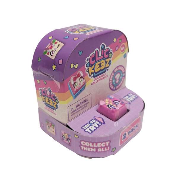 Bizak Teclas Infantiles Clickeez Twin, Más de 70 Combinaciones, Español, 6 Años