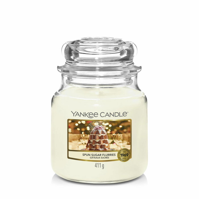 Yankee Candle Classic Spun Sugar Flurries Vela Aromática Medium Jar 511 g Yankee Candle Classic Spun Sugar Flurries Vela Aromática Medium Jar 511 g