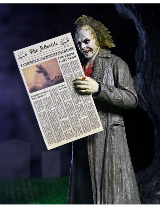 Neca Beetlejuice Ultimate Tour Guide The Bio-Exorcist Figura de Acción 18cm Película 1988