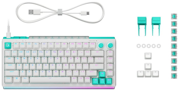 Logitech G512 X 75 Teclado Gaming Magnético-Mecánico RGB Blanco