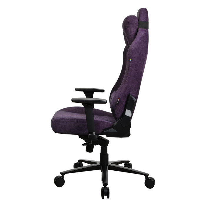 Arozzi Vernazza Purple SoftFabric Silla Gaming