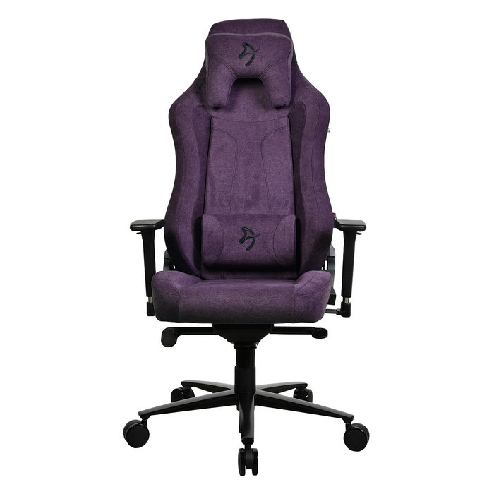 Arozzi Vernazza Purple SoftFabric Silla Gaming