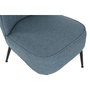 DKD Home Decor Sillón de Poliéster y Metal Azul