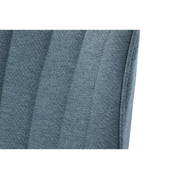 DKD Home Decor Sillón de Poliéster y Metal Azul