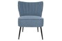 DKD Home Decor Sillón Scandi Azul 64 x 72.5 x 55 cm