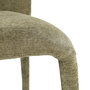 Silla Apilable Verde Tejido Salón 50 X 61 X 82 cm (Set de 4)