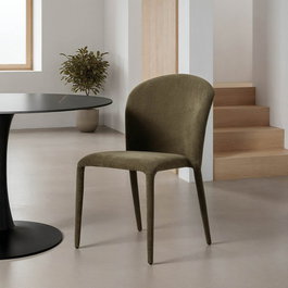 Silla Apilable Verde Tejido Salón 50 X 61 X 82 cm (Set de 4)