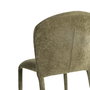 Silla Apilable Verde Tejido Salón 50 X 61 X 82 cm (Set de 4)