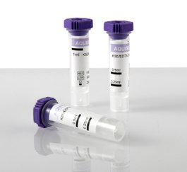 AQUISEL Tubos EDTA 3K Malva 0,5ml 12x55 100U