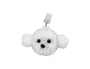 Wondee Charm Funny Protege y Decora, Accesorio para Móvil con Colgante, Protector de Puerto Type-C o Lightning contra Polvo, para Smartphone - Referencia: Lightning dog
