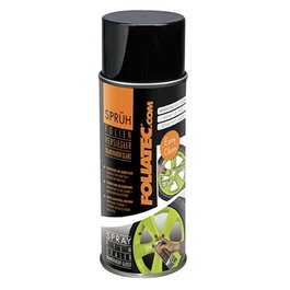 Foliatec FO2106 Goma Líquida Sealer Brillante 400 ml para Sellado Permanente de Spray Film, Apto para Llantas y Piezas
