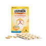 Leotron Vitaminas 30 Comprimidos con Jalea Real, Coenzima Q10, 12 Vitaminas y 11 Minerales - Complemento Alimenticio para Cansancio y Huesos