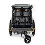 Burley D'Lite X Doble Remolque Bicicleta Niños Plegable 45kg 20" Suspensión Asientos Reclinables 1-2 Niños